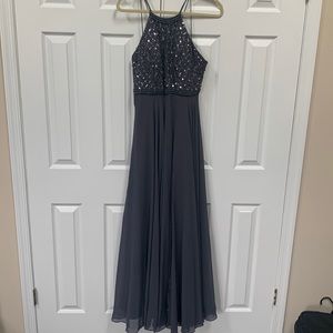 Lulus Forever in love sequin sleeveless maxi dress